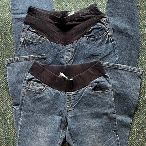 Lot of 2 pairs of Planet Motherhood jeans